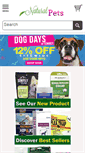 Mobile Screenshot of naturalpets.com